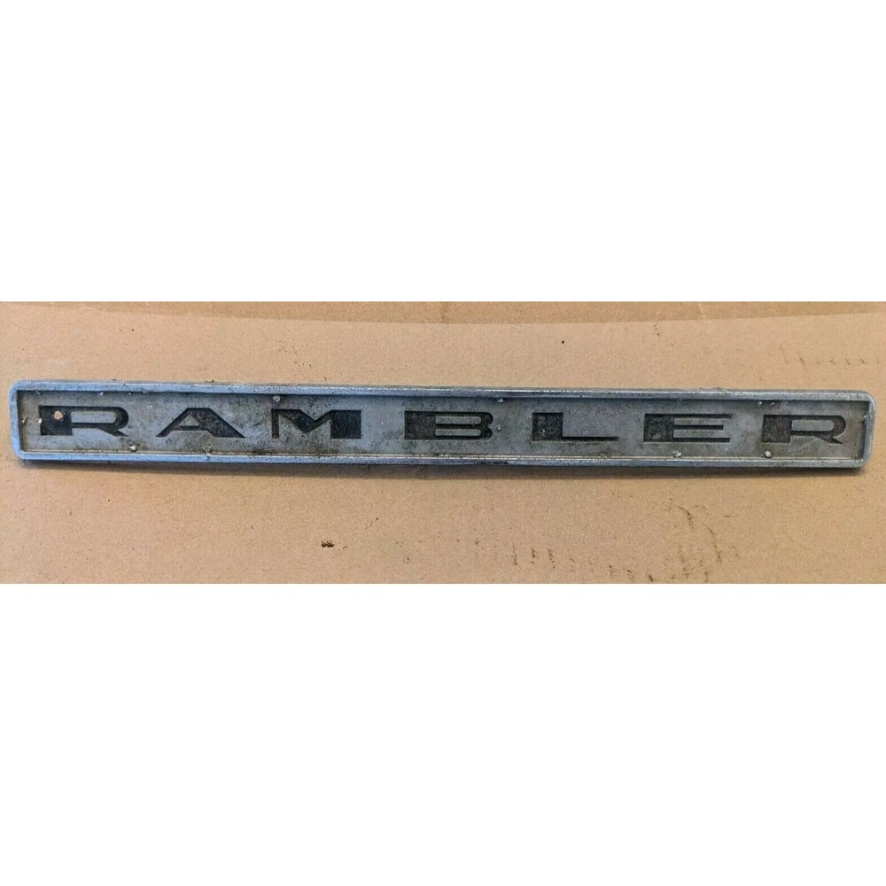 Original Vintage OEM AMC Rambler Emblem #3490252